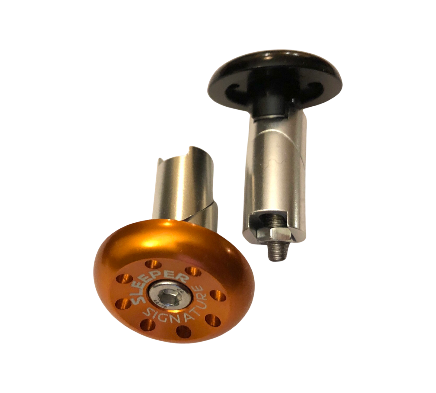 Alloy Holey Moley bar ends