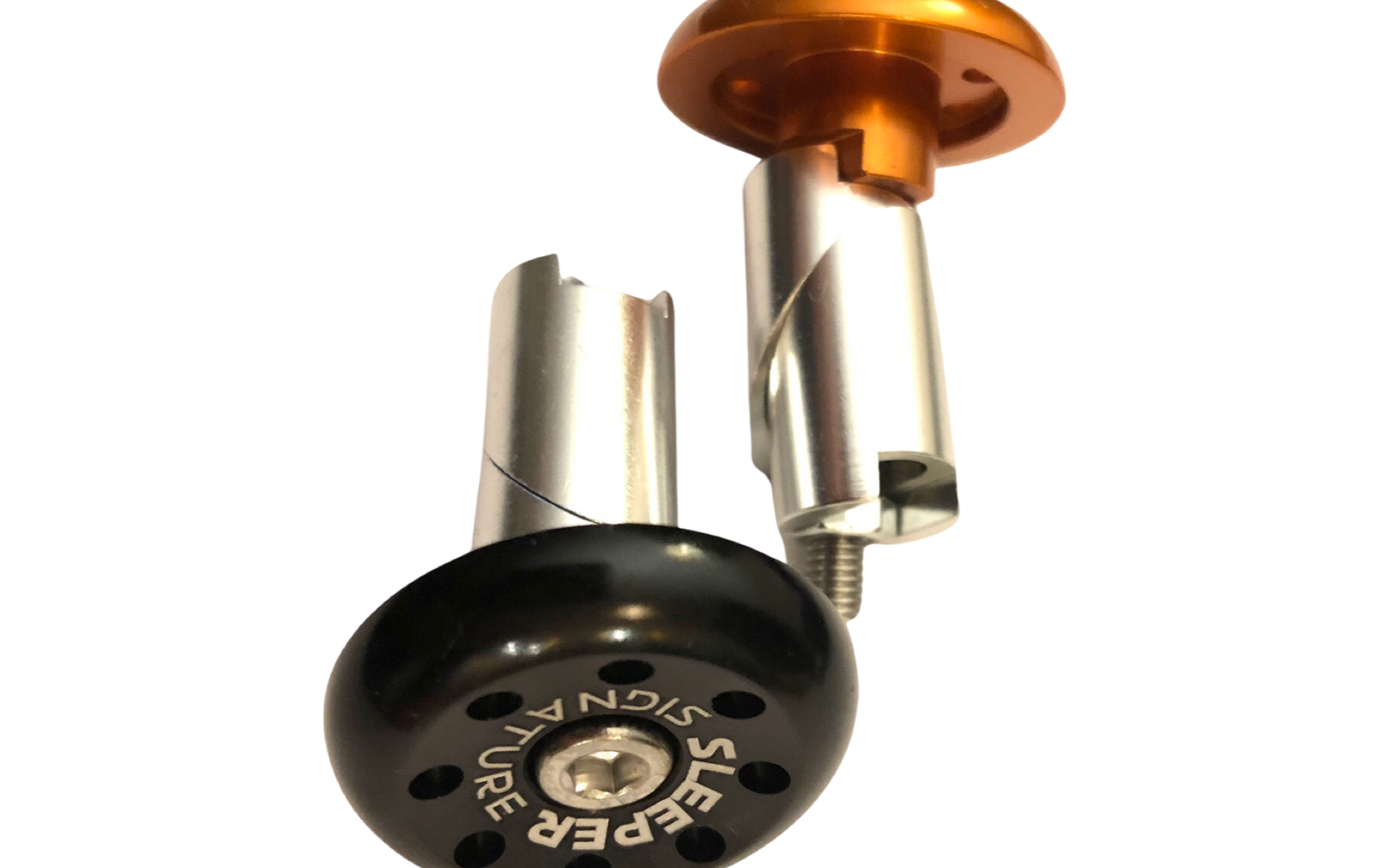 Alloy Holey Moley bar ends