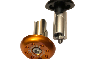 Alloy Holey Moley bar ends