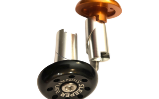 Alloy Holey Moley bar ends